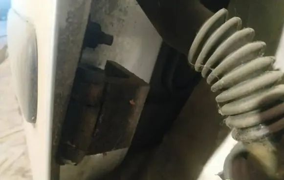 Peugeot 807 Front door upper hinge