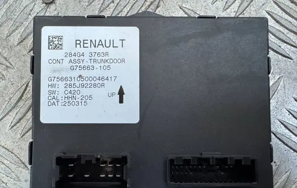 Renault Austral Tailgate/trunk control unit/module 284G43763R