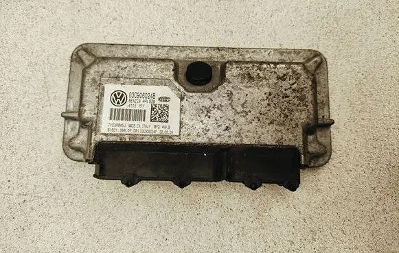 Skoda Fabia Mk2 (5J) Engine control unit/module 03C906024B 03C906024F 601393