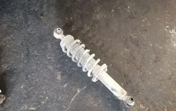 Peugeot 407 Rear shock absorber with coil spring 