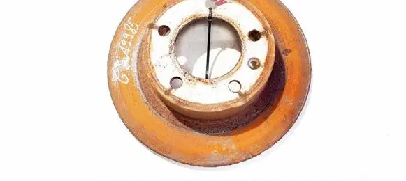 Opel Movano A Rear brake disc neventiliuojamas