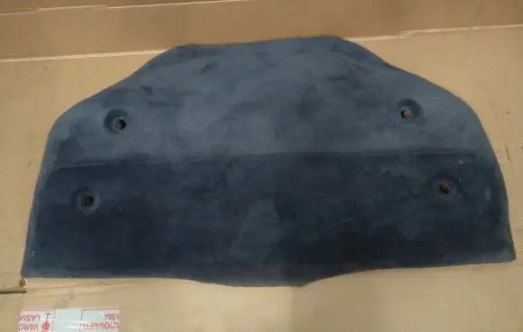 Porsche Boxster 986 Rear floor carpet liner 986551039
