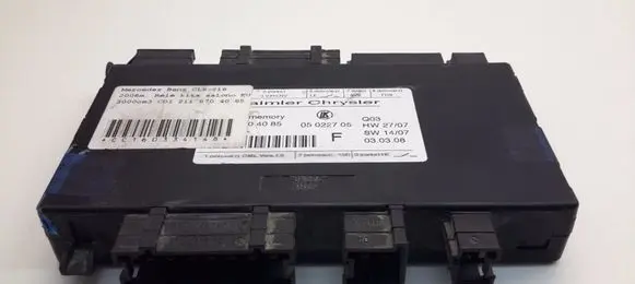 Mercedes-Benz CLS C219 Other relay A2118704085