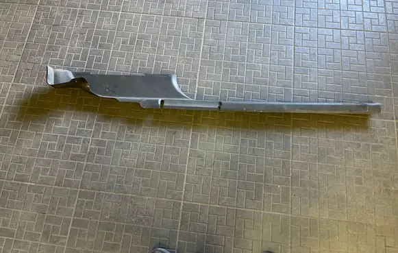 Seat Ibiza III (6L) (D) pillar trim (bottom) 6L3853371C 6L3853371