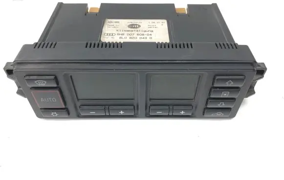 Audi A3 S3 8L Climate control unit 8L0820043D 5HB00760804