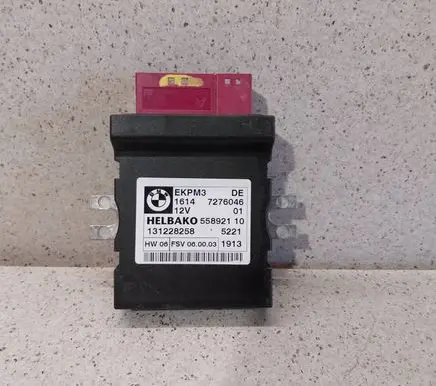 Fuel injection pump control unit/module
