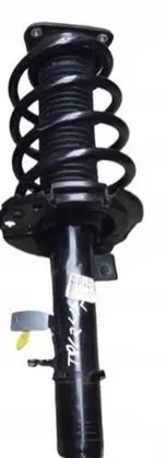 Front shock absorber with coil spring