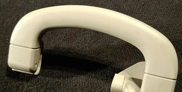 Rear interior roof grab handle