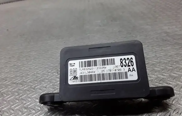 Chevrolet Orlando ESP acceleration yaw rate sensor 13578326