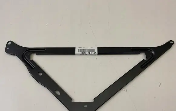 Engine bonnet/hood lock trim molding