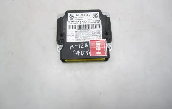 Volkswagen Caddy Airbag control unit/module 2K5959655C 0285013363 003Y200041A0