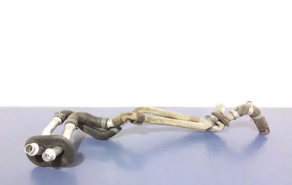 Porsche Cayenne (92A) Engine coolant pipe/hose 7P081987E