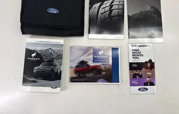 Ford Bronco Owners service history hand book LL8J19A285AA LL1J19T201AA M1PJ19A321AA