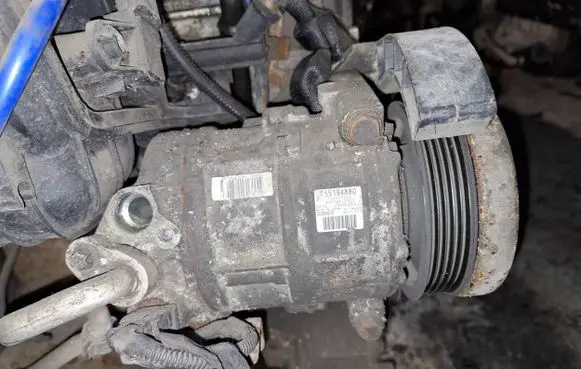 Fiat Punto (188) Air conditioning (A/C) compressor (pump) 55194880 5d3375200