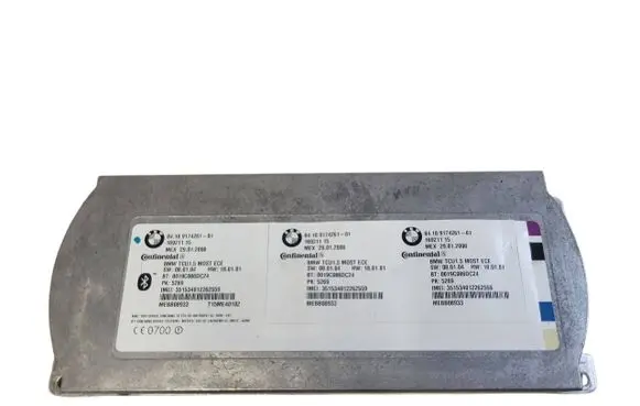 BMW 1 E81 E87 Bluetooth control unit module 917426101 9174261 16921115