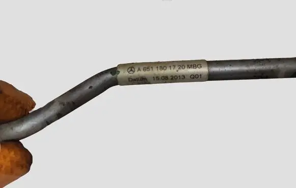 Mercedes-Benz B W246 W242 Turbo turbocharger oiling pipe/hose A6511801720 A6511800820