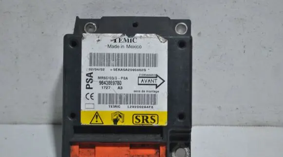 Peugeot 607 Airbag control unit/module 9643869780