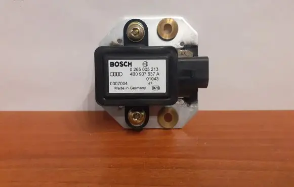 Audi A6 S6 C5 4B ESP acceleration yaw rate sensor 5755 0265005213