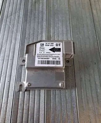 Opel Combo C Airbag control unit/module 24417008 DTT04784484 327963935