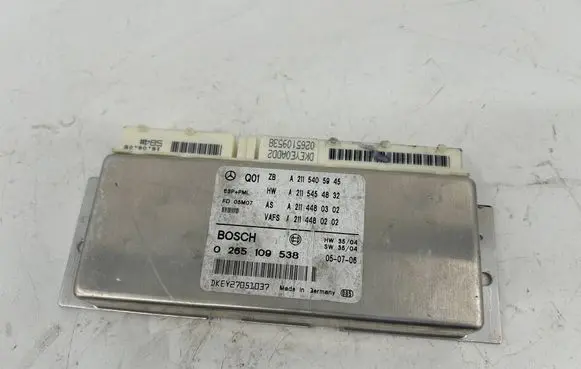 Mercedes-Benz E W211 ESP (stability system) control unit 0265109538