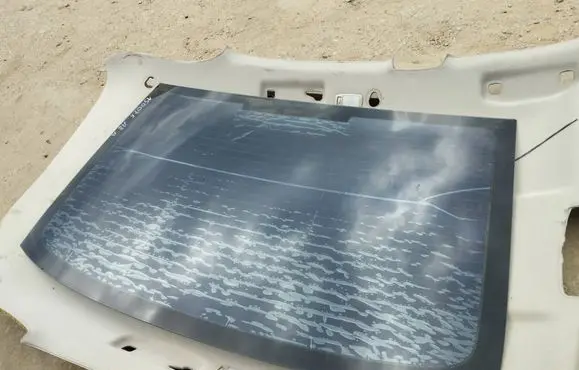 Audi A8 S8 D4 4H Rear windscreen/windshield window 