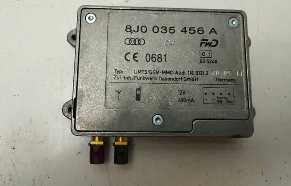 Audi A6 S6 C7 4G Antenna control unit 8J0035456A 11601212