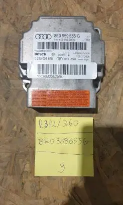 Audi A4 S4 B7 8E 8H Airbag control unit/module 8E0959655G