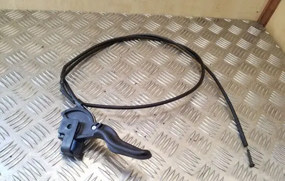 Opel Meriva A Engine bonnet (hood) release handle 13128233