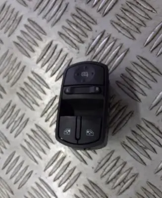 Opel Corsa D Front door window switch trim 13258521