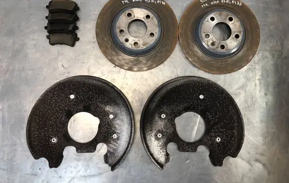 Audi A5 8T 8F Rear brake disc A5-8T