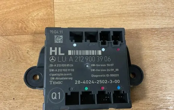 Mercedes-Benz E W212 Door control unit/module A2128208526 A2129029902 A2129003906