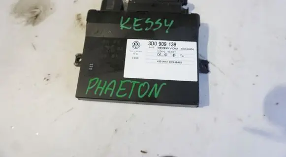 Keyless (KESSY) go control unit/module
