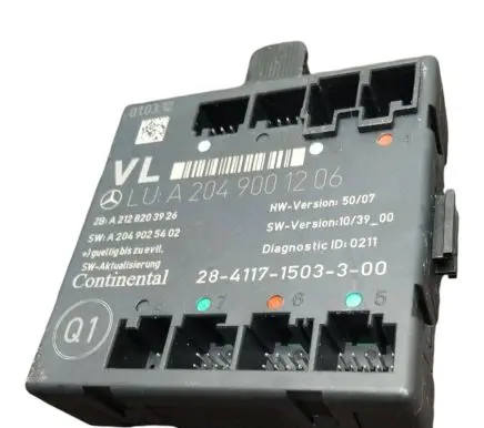 Mercedes-Benz C W204 Door control unit/module A2128203926 A2049025402 A2049001206