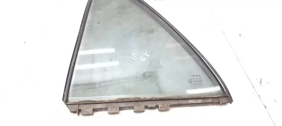 Toyota Avensis T250 Rear vent window glass 43R00048 DOT24AS2M68