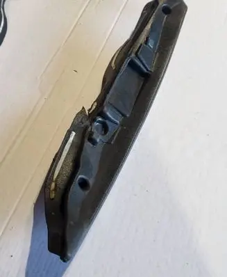 Peugeot 208 I Fender foam support/seal 9673862080