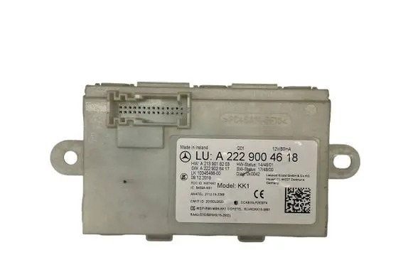 Mercedes-Benz E W213 Keyless (KESSY) go control unit/module A2229004618