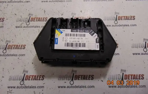 Mercedes-Benz S W220 Seat control module A2208216879
