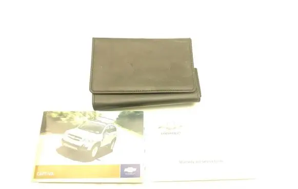 Chevrolet Captiva Owners service history hand book 