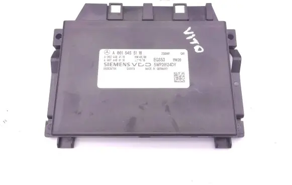 Mercedes-Benz Vito Viano W639 Gearbox control unit/module A0015455116 A0074480110 A0034464110