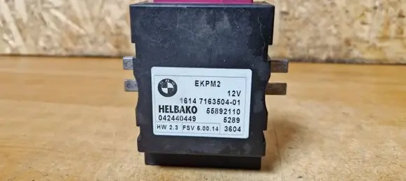 BMW 5 E60 E61 Fuel injection pump control unit/module 7163504 55892110 042440449
