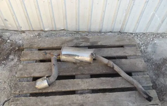 Chevrolet Captiva Muffler/silencer 