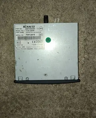 Navigation unit CD/DVD player