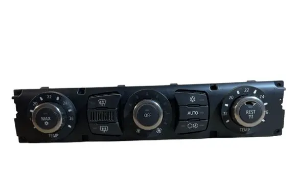 BMW 5 E60 E61 Climate control unit 6411912239801 912239801 0856486