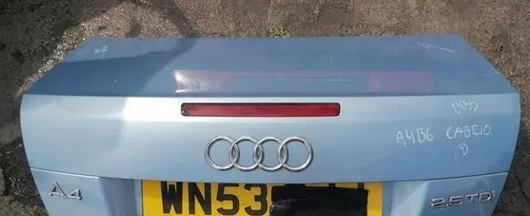 Audi A4 S4 B6 8E 8H Tailgate/trunk/boot lid