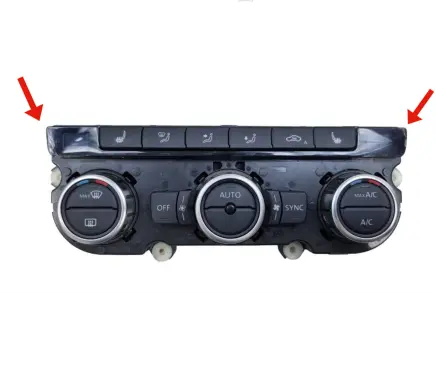 Volkswagen PASSAT B7 Climate control unit 3AA907044AG 5HB011257