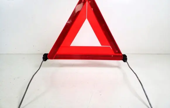 Emergency warning sign