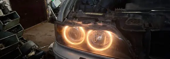 BMW 5 E39 Headlight/headlamp