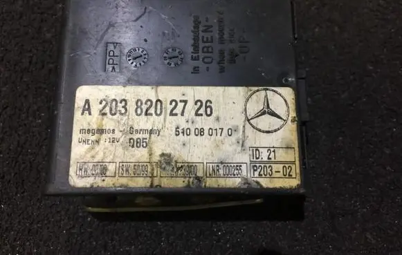 Mercedes-Benz C W203 Alarm control unit/module a2038202726