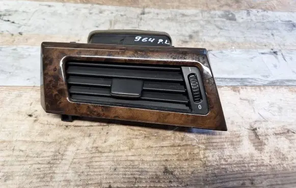 Dashboard side air vent grill/cover trim