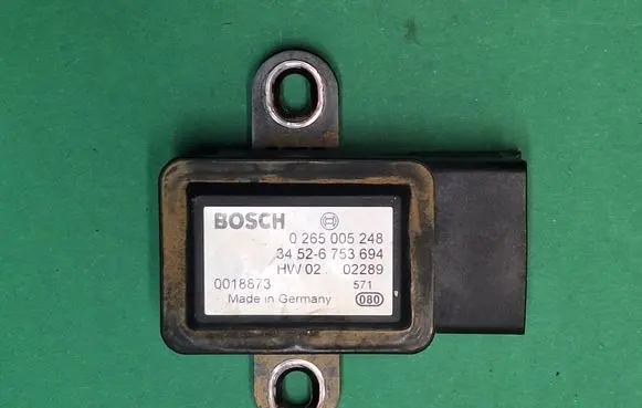 ESP acceleration yaw rate sensor